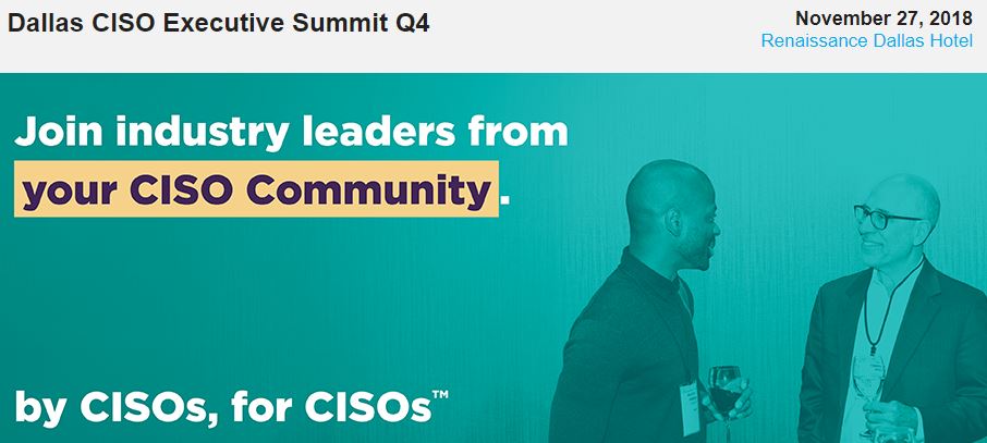 Evanta Dallas CISO Executive Summit Q4