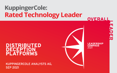 Acalviobs ShadowPlex Product Named a Leader in Deception Technologies by KuppingerCole; Achieves Highest Security Rating